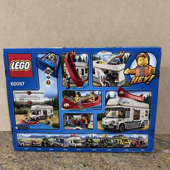 LEGO CITY 60057 “Camper Van” 195 Pieces Building Toy *NEW* - Picture 2 of 4